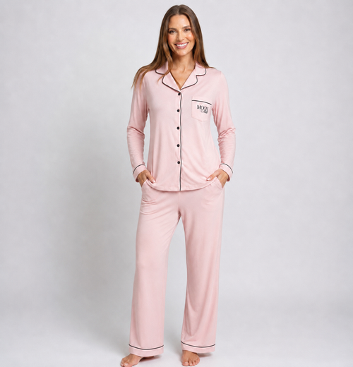 Moon Milk Signature PJ Set – Strawberry Milk